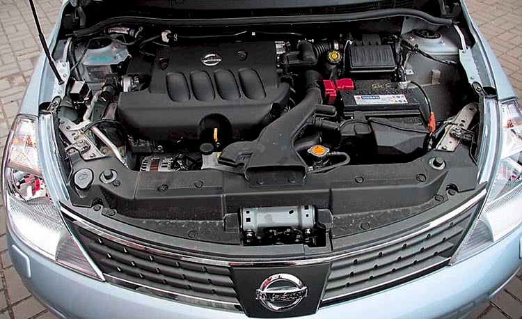 nissan tiida двигатель