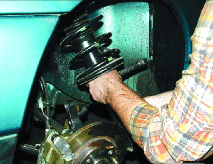 стоимость замены стойки амортизатора