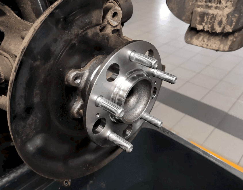 Замена подшипника задней ступицы